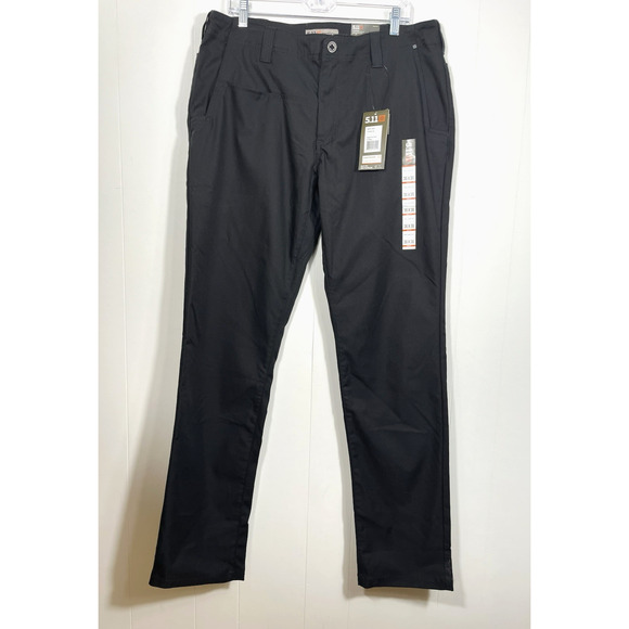 511 Tactical Edge Chino Pants Mens Size 36x36 Slim Fit Flex Tac Black New - Picture 1 of 16